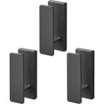 Yamazaki Tower Duvar Kancaları (3'Lü Set) Siyah Renk