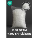 Yamesa %100 Saf Silikon 1000gr Boncuk Elyaf Dolgu – Yastık, Kırlent, Yorgan Ve Oyuncak Doldurma Için