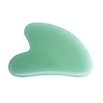 YAMHOHO Gua Sha Yüz Aleti, Doğal Yeşim Taşı Guasha Tahtası SPA Akupunktur Terapisi Tetik Noktası Tedavisi, Gua Sha Kazıma Masaj Aleti