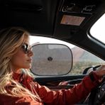Yan Cam Perdesi, Araba Ön Cam Perdesi, Otomobil Yan Cam Güneşliği, Oto Güneşlik Perde 2 Adet - Standart