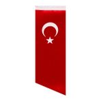 Yan Kesim Türk Masa Bayrağı (Direksiz) 8,5X25 Cm-10 Adet