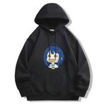 Yanami Anna/Nukumizu Kazuhiko/Komari Chika Hoodie Anime Kazak Hoodie Ceket Rahat Sweatshirt Unisex Cosplay Kapşonlu Uzun Kollu Hoodie Erkek Kadın, Tip 2, XS