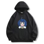Yanami Anna/Nukumizu Kazuhiko/Komari Chika Hoodie Anime Kazak Hoodie Ceket Rahat Sweatshirt Unisex Cosplay Kapşonlu Uzun Kollu Hoodie Erkek Kadın, tip 5, S