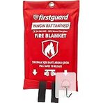 Yangın Battaniyesi *Askısı Ile,Fire Blanket 1M X1m (40 Inch X 40 Inch)