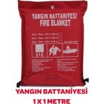 Yangın Battaniyesi / Fire Blanket / (1x1 -1.5x2 - 2x2 Metre)Yangın Battaniyesi | Mutfak, Araç ve Kamp İçin Acil Söndürme Örtüsü | CE Sertifikalı Yanmaz Fiber - 2 X 2 METRE