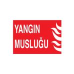 Yangın Musluğu Uyarı Tabelası - 70x100 Alüminyum Kompozit Panel - Y10