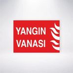 Yangın Vanası Sticker 20X28 Cm