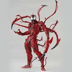YANGQIAN512 Marvel Venom Carnage Anime Figure Toys 18 cm Film Venom 2 Carnage Bjd Figure Model Collection Toys Christmas Gift For Children (Yurt Dışından)