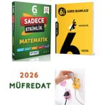 Yanıt 6. Sınıf Matematik Sadece Etkinlik +Hız 6.sınıf Matematik Soru Bankası Set Ayıcık Fiş Tutuculu