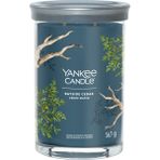 Yankee Candle Bayside Cedar Tumbler Büyük Mum - Mavi