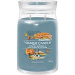 Yankee Candle Evening Riverwalk Signature Büyük Mum - Mavi