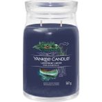 Yankee Candle Lakefront Lodge Signature Büyük Mum - Mavi
