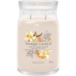 Yankee Candle Vanilla Creme Brûlée Signature Büyük Mum - Bej