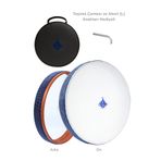 YANKI BN-41 Pvc Bendir 41 cm Akort Anahtarı ve Kılıflı Profesyonel Bendir