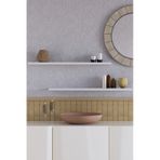 Yankı-BYEG 2li 70 cm Mat Beyaz Mdf Duvar Rafı Gizli Bağlantı Kitaplık