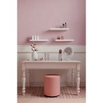 yankı-byeg 30 Cm 3lü Beyaz Mdf Uçan Duvar Rafı Gizli Bağlantı Kitaplık