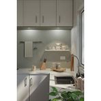 Yankı-Byeg 60 Cm Beyaz Mdf Uçan Duvar Rafı Gizli Bağlantı Kitaplık