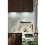 yankı-byeg 60 Cm Mat Siyah Mdf Uçan Duvar Rafı Gizli Bağlantı Kitaplık