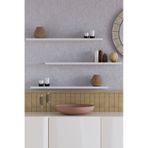 Yankı-BYEG 70 cm 3lü Mat Beyaz Mdf Duvar Rafı Gizli Bağlantı Kitaplık