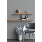yankı-byeg 80 Cm 60 Cm 2li Safir Meşe Mdf Uçan Duvar Rafı Gizli Bağlantı Kitaplık