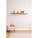 Yankı - BYEG Yankı-byeg 90 Cm Safir Meşe Mdf Uçan Duvar Rafı Gizli Bağlantı Kitaplık