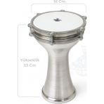 Yankı Dr-2 Profesyonel Alüminyum Darbuka 2 Numara