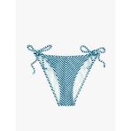 Yanları Bağlamalı Çizgili İpli Bikini Altı