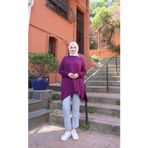 Yanları Yırtmaçlı Salaş Tunik