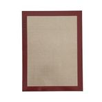 Yanmaz Yapışmaz Silikon Pişirme Matı, Fırın Altlığı, 30x40 cm, 116 gr, 0.75 mm Kalınlık, Yıkanabilir, 220 Derece Isıya Dayanıklı