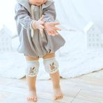 Yanmis Bebek Kneepad Sevimli Desen Saf Pamuk 1-8 Yaş Bebekler Için Emekleme Dizliklerini Koruyun (Fare Stili 1‑8 Yaş Bebek İçin Serbest Beden)