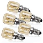 YANUODA Fırın Ampulü 15W 300°C Küçük Edison Vida E14 Nikel Tuz Lambası Ampul Pigme Lamba (5)