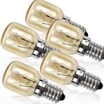 YANUODA Fırın Ampulü 25W 300°C Küçük Edison Vidalı E14 Nikel Tuz Lambası Ampul Pigme Lamba (5)
