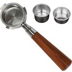 Yaootely Espresso Portafilter 51 mm EC685 EC680 Kahve Altsız Portafiltre 51 mm 2 Adet Kahve Tozu