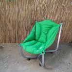Yapa Yavuzpaşalar Yapa Koltuk / Paşa Keyfi Şezlong Koltuk / Armut / Asma Minder / Asma Koltuk / Puf / Relax Koltuk - Gri - Yeşil