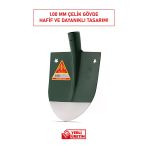 Yaparlar 4160-C İnşaat Küreği, Sapsız, 1.00 Mm Çelik, Elektrostatik Boyalı, Hafif Ve Dayanıklı Kürek