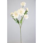 Yapay 6lı Gerbera Dalı 80 Cm Beyaz Beyaz