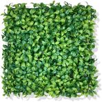 Yapay Açık Yeşil Limon Yaprağı Bitki Duvar Kaplama 50x50 Cm