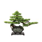 Yapay Bitkiler Sergileme Ağacı Seramik Tabak ve Tabanlı Yapay Bonsai Ağacı Oturma Odası Ofis Masaüstü Sahte Bitki Süsü Kitap Rafı Dekor Süsleri