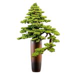 Yapay Bitkiler Sergileme Ağacı Yapay Bonsai Ağacı Işık Lüks Zemin Süsleri Oturma Odası Giriş Dekorasyonu Sahte Bitkiler Saksı Bitkileri Kitap Rafı Dekor Süsleri