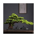 Yapay Bitkiler Üst düzey Işık Lüks Yeşillik Bonsai Süsleri Otel Dekorasyonu Simülasyon Ağaç Giriş Sehpa Dekorasyonu