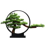 Yapay Bitkiler Yapay Ağaç Simülasyonu Ölü Odun Misafir Karşılama Çam Ağacı Otel Girişi Ferforje Bonsai