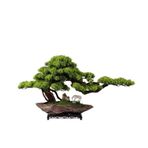 Yapay Bitkiler/İç mekan bonzai ağaçları Seramik Saksı ve Tabanlı Yapay Bonsai Ağacı Masaüstü Dekorasyonu Sahte Bitki Bonsai Yapay bonsai ağacı