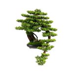 Yapay Bitkiler/İç mekan bonzai ağaçları Yapay Bonsai Ağacı İç Mekan Dekoratif Süsler Ofis Oturma Odası İçin Seramik Saksılı Sahte Bitkiler Yapay bonsai ağacı