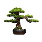 Yapay Bonsai Ağacı Ev Aksesuarları Manzara Bonsai Dekorasyon Oturma Odası Giriş Zen Yeşil Bitki Süsleri Simülasyon Yapay Çam Ağacı Bonsai Yapay Bitkiler