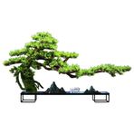 Yapay Bonsai Ağaçları Simülasyon Hoş Geldiniz Çam Süsleri Giriş Yan Dolap Ofis Yumuşak Süslemeler Yapay Bonsai