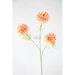 Yapay Çiçek 3lü Top Karanfil Dalı 62 Cm Kahve