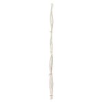 Yapay çiçek, beyaz, 150 cm, söğüt/kıvrımlı