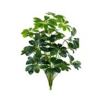 Yapay Çiçek Demet Şeflera Bitkisi 18Dal 75cm Salon Çiçeği Yapay Bitki Pachira Macrocarpa