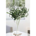 Yapay Çiçek Deposu Dekoratif Yapay Bodur Zeytin Dalı 60 cm