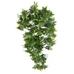 Yapay Çiçek Dev Sarkan Defne Buketi Yeşil Dekoratif Sarkan Çiçek Güneşe Dayanıklı Uv Katkılı 60*35 Vitrin